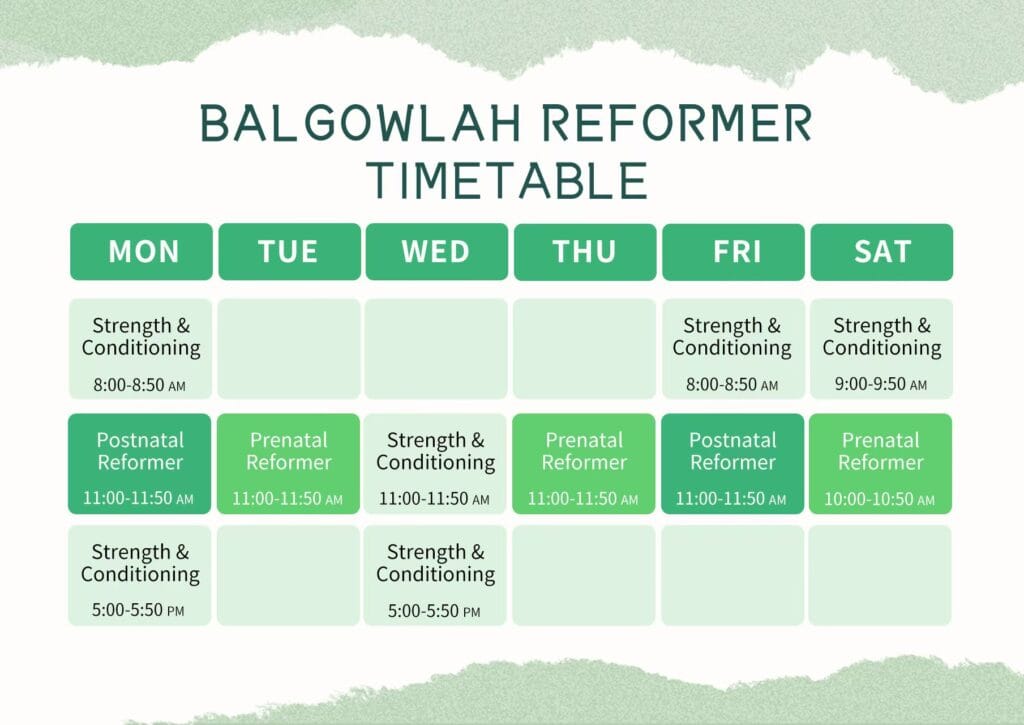 Balgowlah & Cremorne physiotherapy clinic offering postnatal Pilates classes in Sydney.