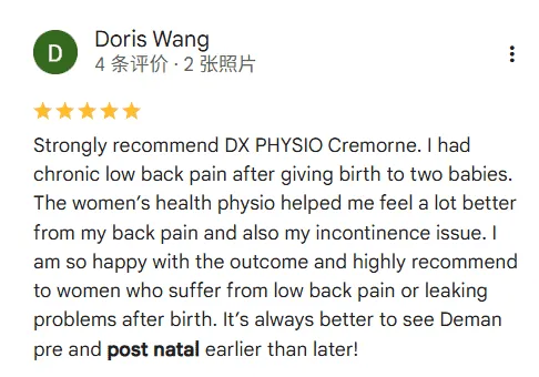 Doris Wang - client testimonials