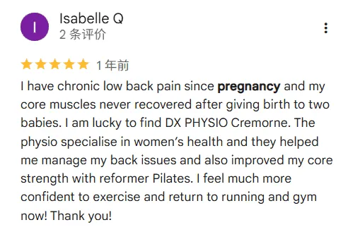Isabelle Q - client testimonials