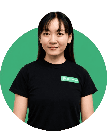 Physiotherapist from DX Physio Balgowlah & Cremorne Sydney in professional attire.